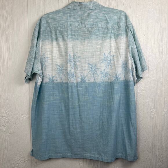 Red head Hawaiian shirt men’s 2XL Tropical Palm tree design short sleeve - Picture 7 of 7